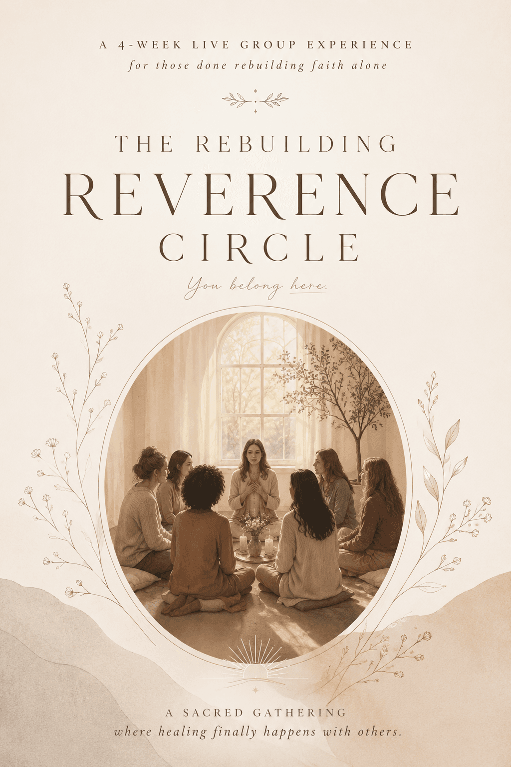 The Rebuilding Reverence Circle live group experience